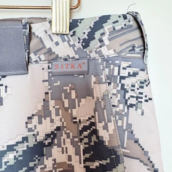 Sitka Traverse Optifade Mountain Pants Elevated Camo Hunting Pants Mens 36 Tall